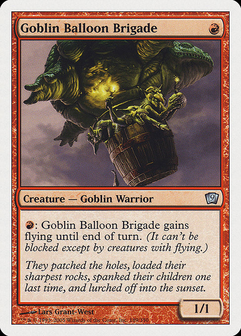 Aérostiers gobelins|Goblin Balloon Brigade