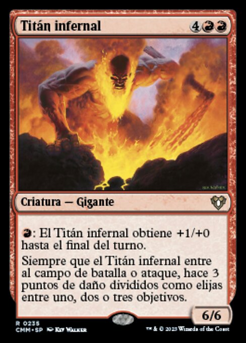 Inferno Titan (Commander Masters #235)
