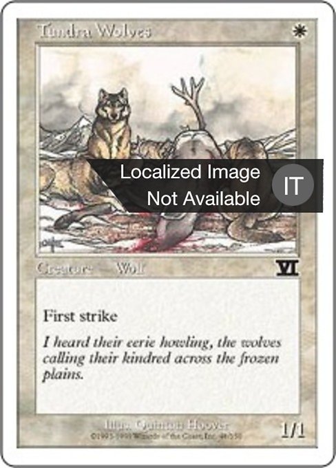 Tundra Wolves (Classic Sixth Edition #48)