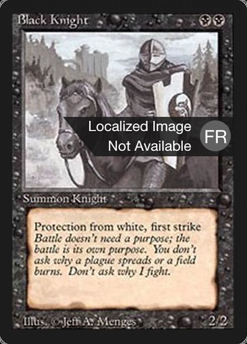 Black Knight (Foreign Black Border #95)