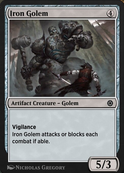 Iron Golem (Alchemy Horizons: Baldur's Gate #258)