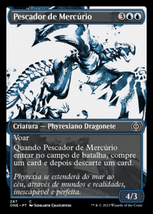 Quicksilver Fisher (Phyrexia: All Will Be One #287)