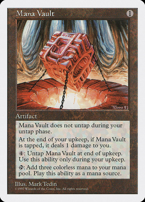 Mana Vault - Revised Edition - Magic: The Gathering