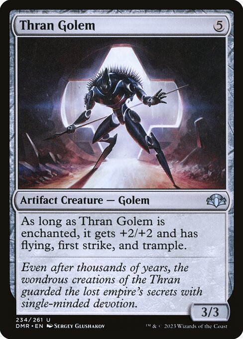 Thran Golem (Dominaria Remastered #234)