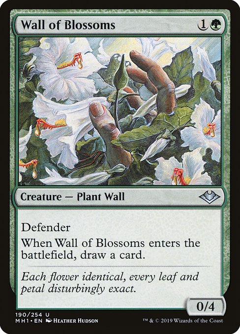 Wall of Blossoms (Modern Horizons #190)