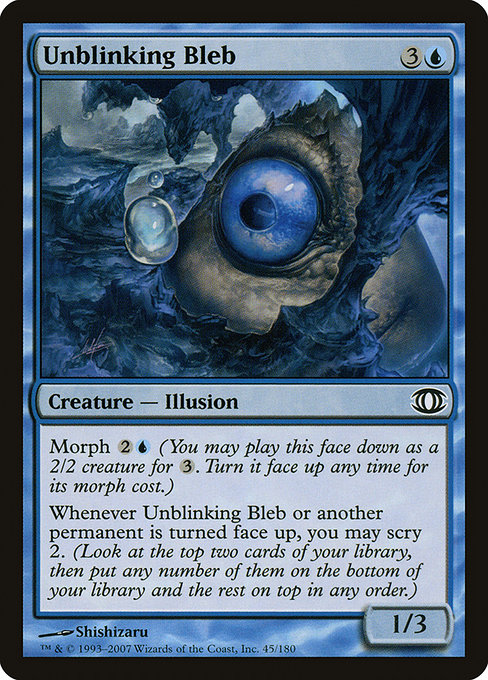 Unblinking Bleb (fut) 45 Unblinking Bleb (fut) 45