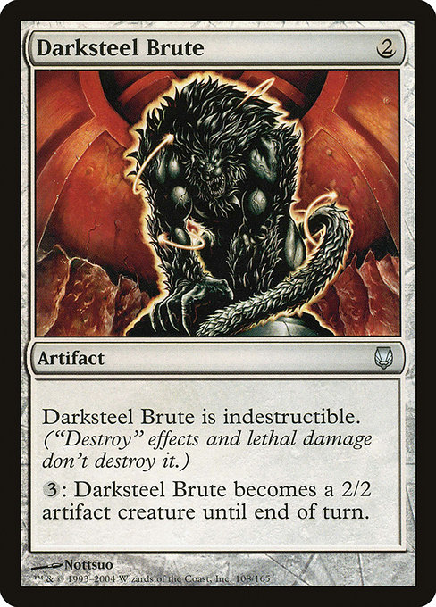 Brute de sombracier|Darksteel Brute