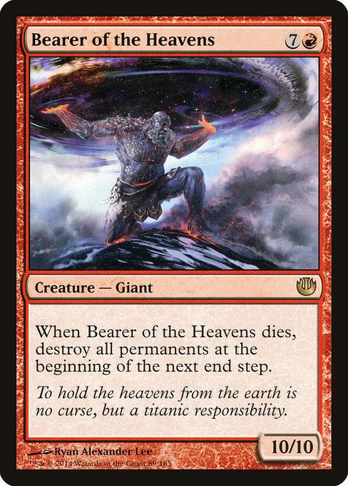 Bearer of the Heavens (Journey into Nyx #89)