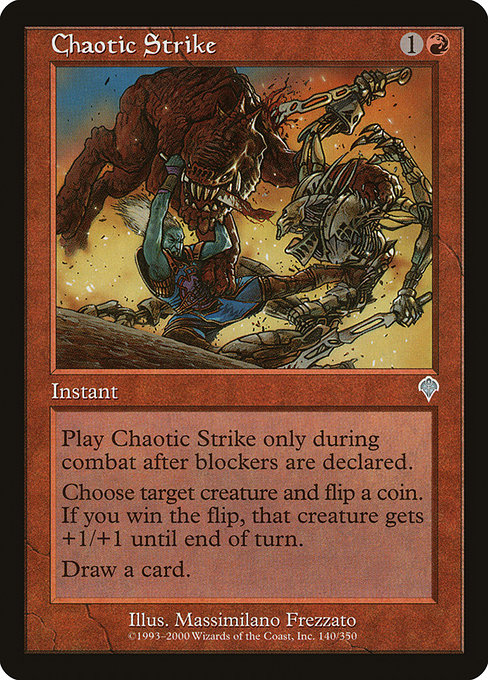 Chaotic Strike card image