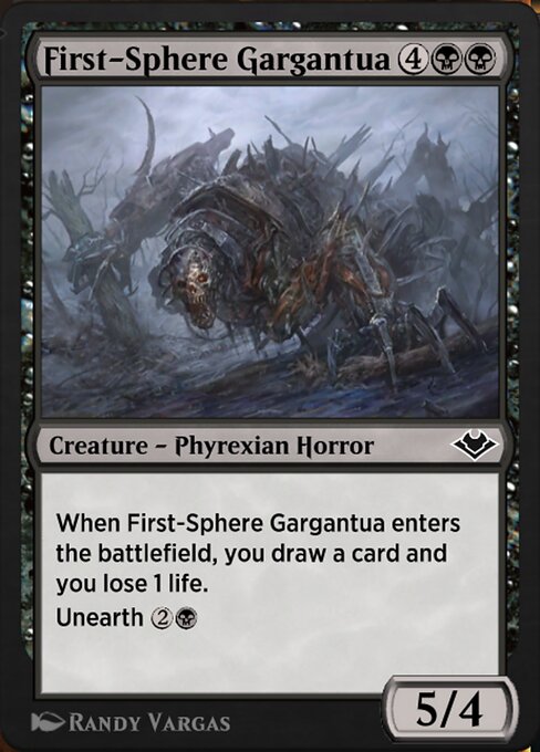First-Sphere Gargantua