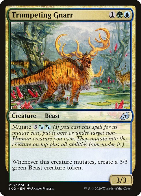Trumpeting Gnarr (iko) 213 Trumpeting Gnarr (iko) 213
