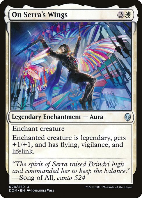 On Serra's Wings card image