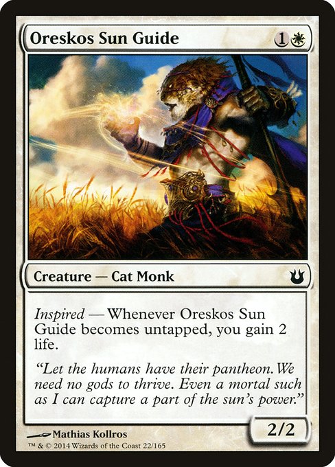 Oreskos Sun Guide (Born of the Gods #22)