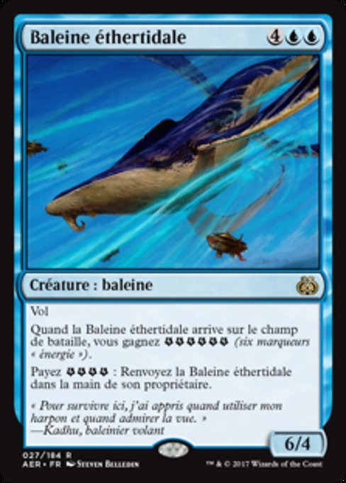 Baleine éthertidale