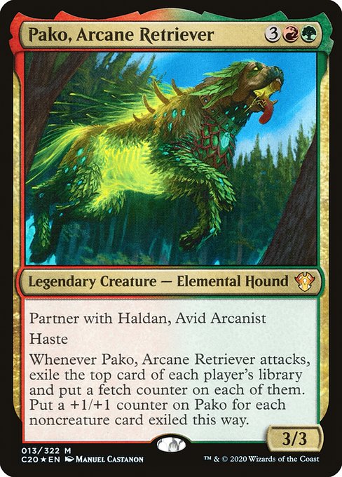 Pako, Arcane Retriever (c20) 13