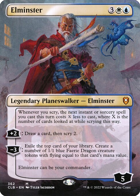 Elminster (Commander Legends: Battle for Baldur's Gate #362)