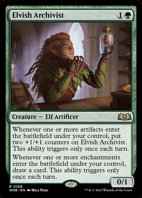 Elvish Archivist (Wilds of Eldraine #168)