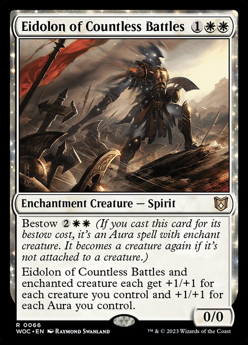 Eidolon of Countless Battles (Wilds of Eldraine Commander #66)