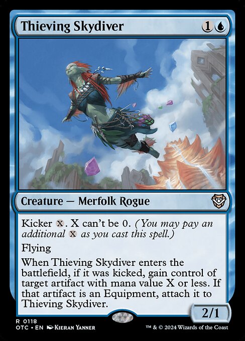 Thieving Skydiver (otc) 118