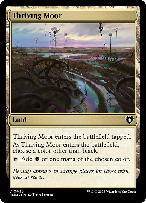 Thriving Moor (Commander Masters #433)