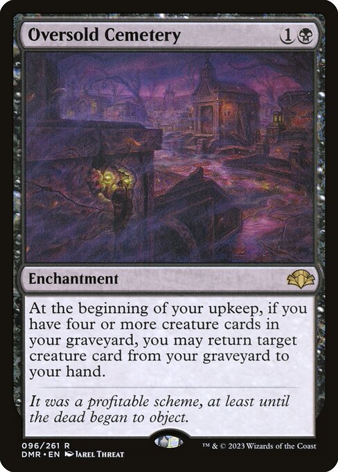 Oversold Cemetery card image