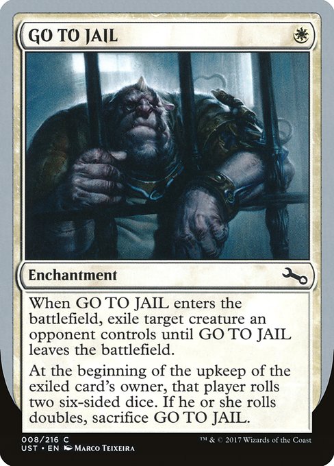 GO TO JAIL (Unstable #8)