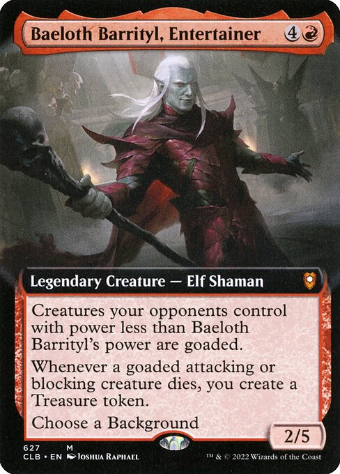 Baeloth Barrityl, Entertainer (clb) 627