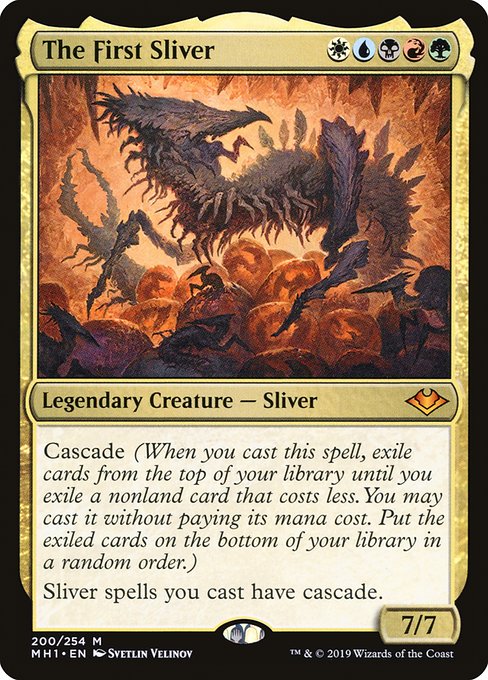 The First Sliver (Modern Horizons #200)