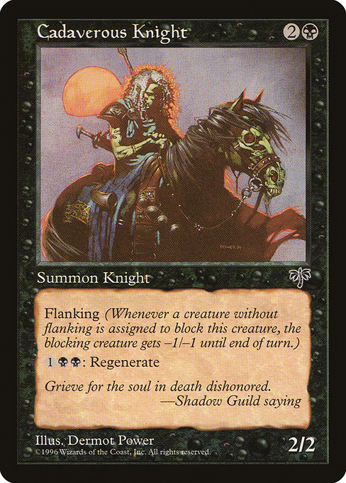 Cadaverous Knight (Mirage #110)