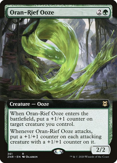 Oran-Rief Ooze (Zendikar Rising #361)