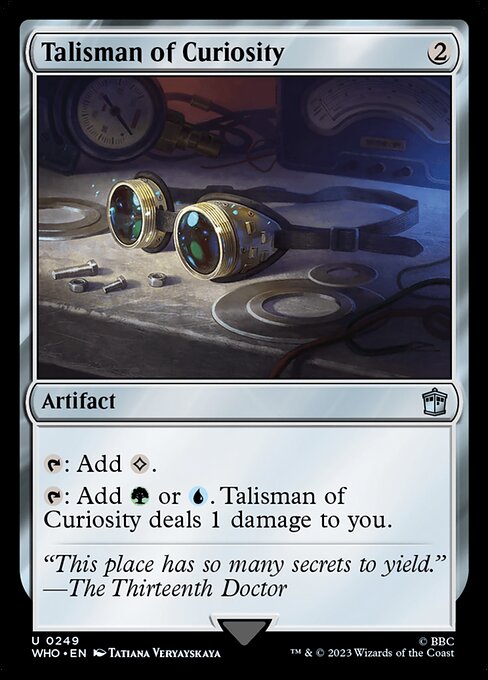 Talisman of Curiosity (who) 249