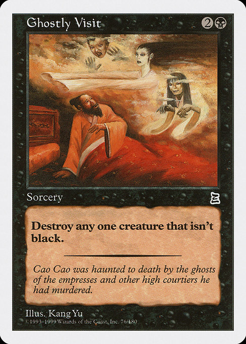 Ghostly Visit card image