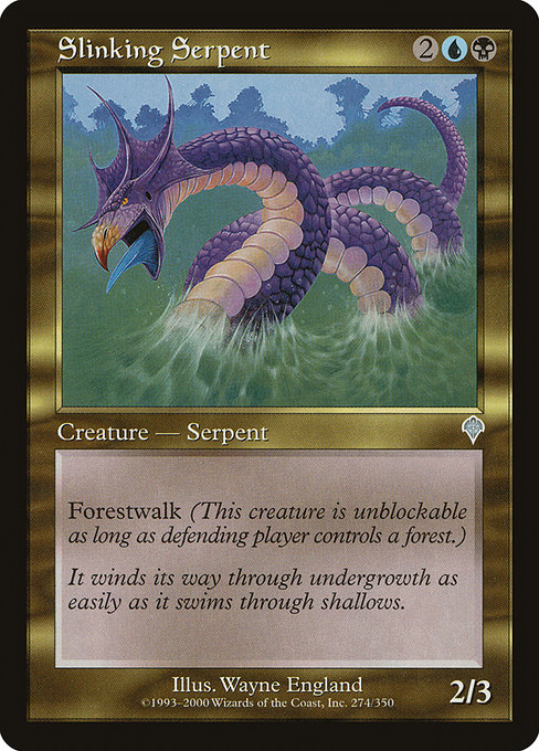 Slinking Serpent card image