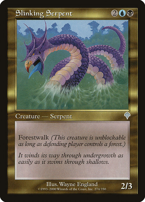 Slinking Serpent (Invasion #274)