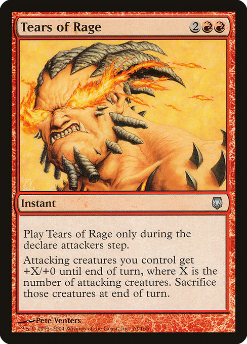 Larmes de rage|Tears of Rage