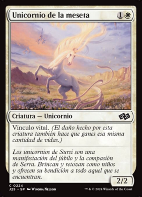 Unicornio de la meseta