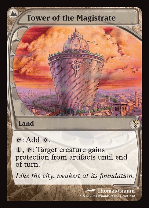 Tower of the Magistrate (Mystery Booster 2)