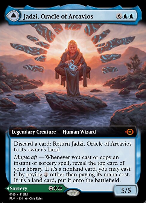 Jadzi, Oracle of Arcavios // Journey to the Oracle (Magic Online Promos #90304)