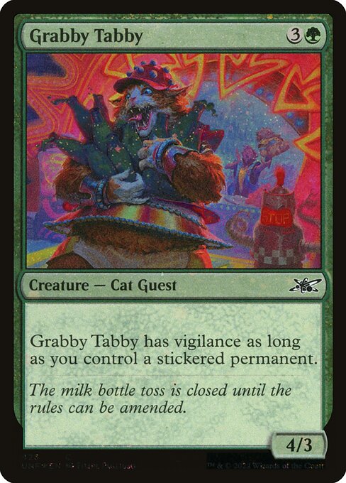 Grabby Tabby card image