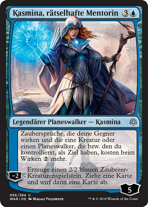 Kasmina, Enigmatic Mentor (War of the Spark #56)