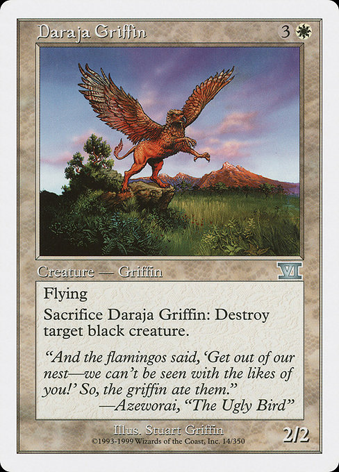 Daraja Griffin (Classic Sixth Edition #14)