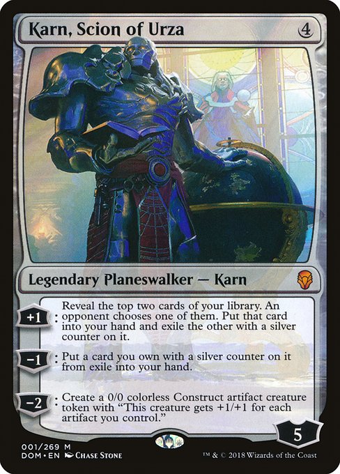 Karn, Scion of Urza (dom) 1