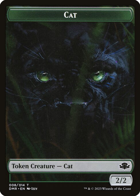 Cat (Dominaria Remastered Tokens #8)