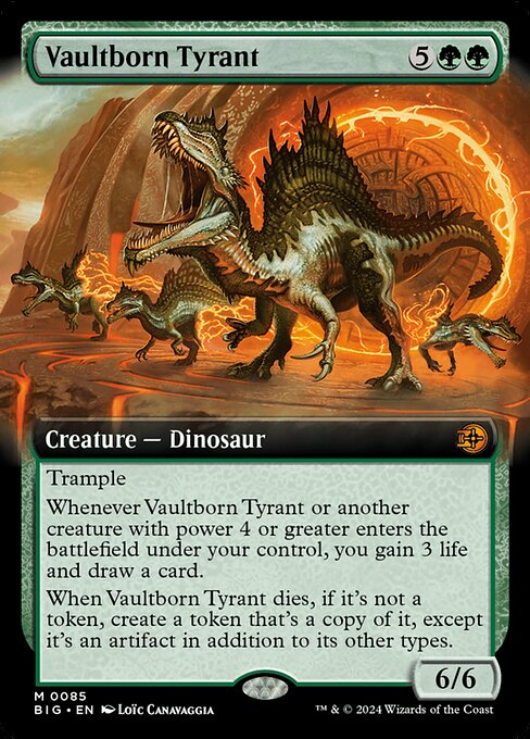 Vaultborn Tyrant (Extended Art)