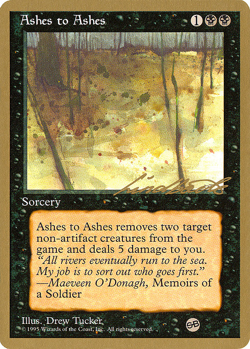 Ashes to Ashes (Pro Tour Collector Set #ll33sb)