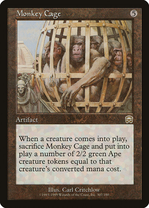 Monkey Cage (Mercadian Masques #307)