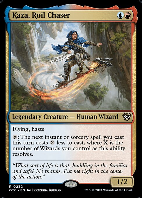 Kaza, Roil Chaser (Outlaws of Thunder Junction Commander #232)