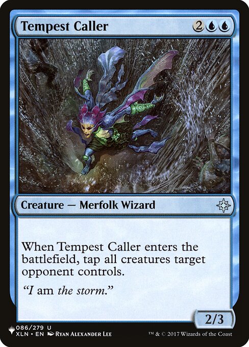 Tempest Caller (The List #XLN-86)