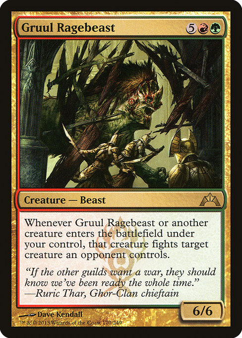 Gruul Ragebeast (gtc) 170