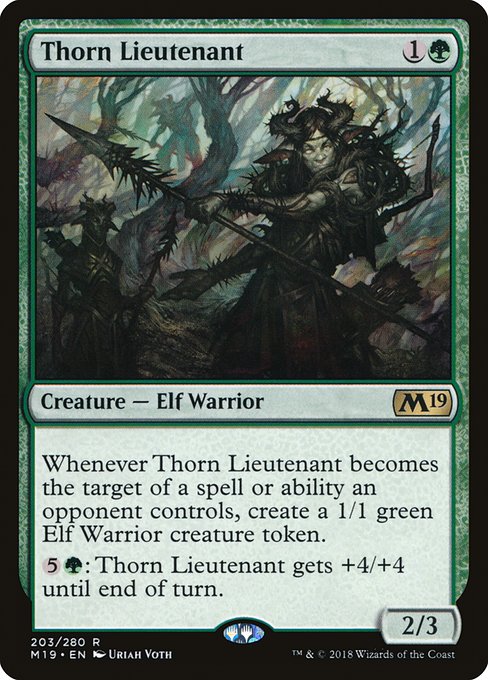 Lieutenant d'épines|Thorn Lieutenant